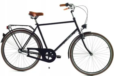 Zdjęcie produktu dla Rower Dallas Holland City 28" 3spd Męski - czarny z brązem