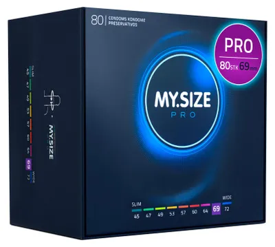 Immagine prodotto di Scatola My Size Pro Size 69 con 80 pezzi