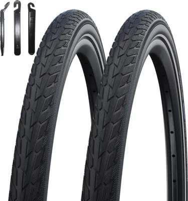 Produktbild von 2 x Schwalbe Road Cruiser K-Guard 50-203 (12 x 2.00) inkl. Reifenheber