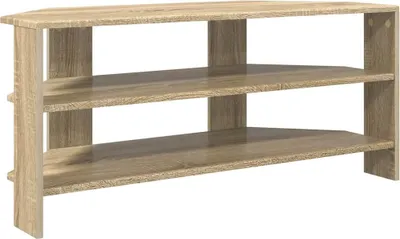 Zdjęcie produktu dla vidaXL Narożna szafka pod TV dąb sonoma 102x40,5x45cm Materiał drewnopochodny