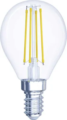 Obrázok produktu pre LED žiarovka mini Globe Filament E14 neutrálna biela 6 W
