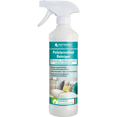 Produktbild von HOTREGA Polstermöbel Reiniger 500 ml, Leder, Textil, Kunstfaser, Möbelreiniger