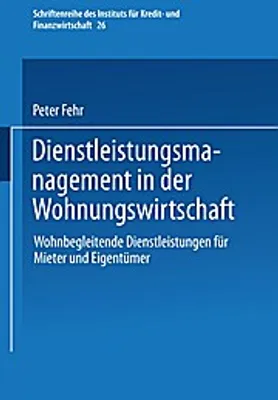 Produktbild von Dienstleistungsmanagement in der Wohnungswirtschaft