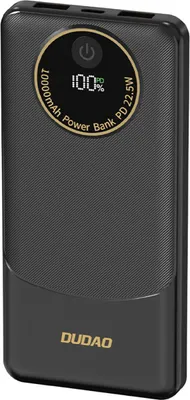 Produktbild von Powerbank Dudao K12 10000Mah Pd22.5W Usb-A, Usb-C - Czarny