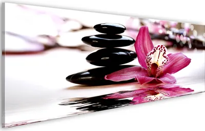 Image de Tableaux muraux floraux, 120x40 cm, 1 pièce – Tableaux pour salon, impressions sur toile modernes, décoration murale pour chambre, tableaux sur toile, référence 030210-116