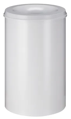 Immagine prodotto di V-Part - Feuerlöschender Papierkorb 110 Liter - Steel - Grauweiß (R9002)
