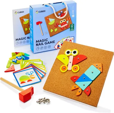 Imagen del producto de Juego de martillos para niños a partir de 3 años: un juego para fomentar la imaginación y la motricidad fina en los niños