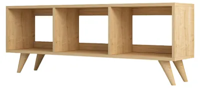 Produktbild von Sizzano - TV-Schrank, 120x30x48h cm Braun, 3 Fächer