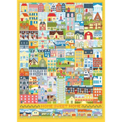 Imagen del producto de COBBLE HILL - Puzzle: "Hogar, dulce hogar" - 500 piezas