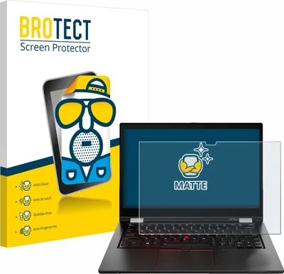 Produktbild von BROTECT Schutzfolie für Lenovo ThinkPad L13 Yoga Gen 2 Displayschutz Displayschutzfolie Folie Matt Entspiegelungsfolie