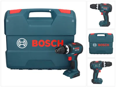 Zdjęcie produktu dla Akumulatorowa wiertarko-wkrętarka udarowa Bosch GSB 18V-55 Professional 18 V 55 Nm bezszczotkowa + walizka - bez akumulatora, bez ładowarki