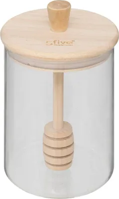 Produktbild von Honigtopf "hermet" aus glas 0,4l - 5 five simply smart