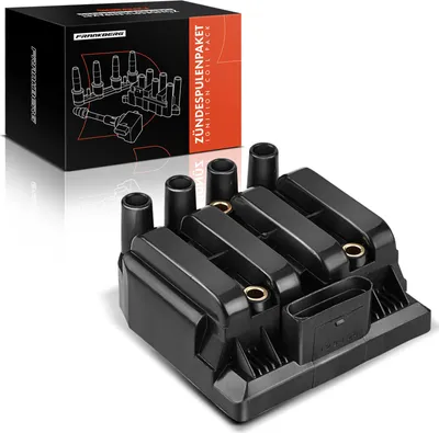 Image de Frankberg 1x Module d'allumage Bobine d'allumage pour VW Bora Variant Caddy III MPV Fourgon/MPV Golf IV New Beetle Cabriolet Touran