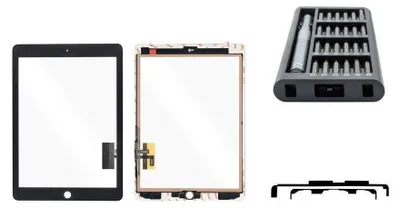 Produktbild von iPad Air (2014) Touchscreen schwarz  Set