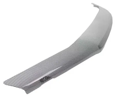 Productafbeelding van Kapspoilerschild voor Dacia Duster 09+ en Nissan Terrano 14+, met carbonlook.