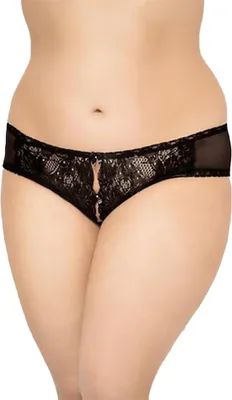 Zdjęcie produktu dla String 2469 Plus Size - black 3XL