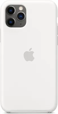 Produktbild von Apple iPhone 11 Pro Hülle - Silikon - Apple Backcover - Weiß