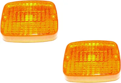 Obrázek produktu pro 2x čočky blinkrů pro SUZUKI GR,GS,GSX,GT 250 400 450 550 650 750 1100