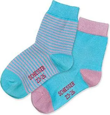 Produktbild von Schiesser 2er Pack Mädchensocken Gr. 19-22