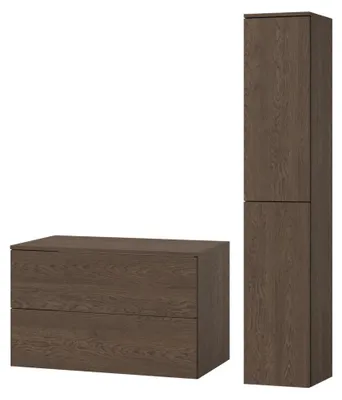 Zdjęcie produktu dla Zestaw łazienkowy szafka + słupek Color Baltic Storm (2S 80 + 2D 160)