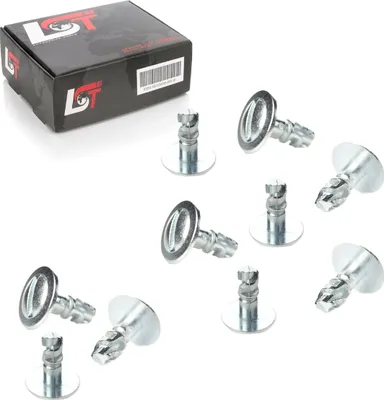 Produktbild von 5x Klemmstift Drehverschluss Befestigung Clips Unterboden für VW PASSAT