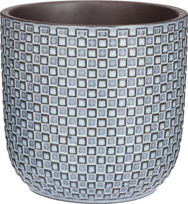Obrázek produktu pro Slídové dekorace Daan Blumentopf - H18 x Ø19 cm - Blau