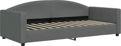 Produktbild von Tagesbett Dunkelgrau 90x200 cm Stoff