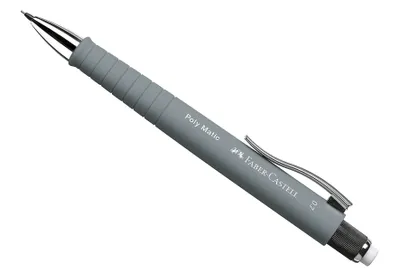 Produktbild von FABER-CASTELL Druckbleistift Poly Matic 0.7 grau