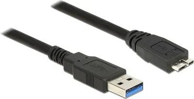 Image de DELOCK USB Kabel USB3.0 A -> Micro-B St/St 5.00m schwarz
