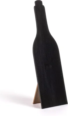 Produktbild von Menütafel Weinflaschen Form 25 cm - Einheitsgröße