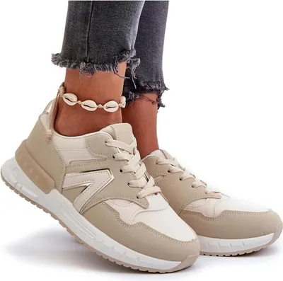 Produktbild von Damen Sneaker aus beigem Kunstleder Vinelli 36