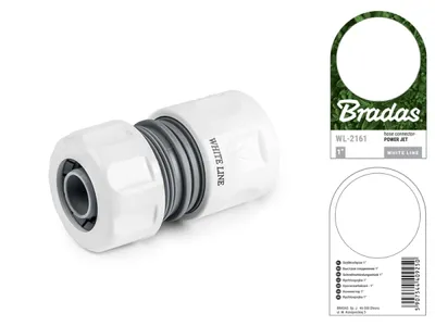 Produktbild von BRADAS Steckverbinder Schlauchkupplung 1" Zoll WL-2161 "Power-Jet"