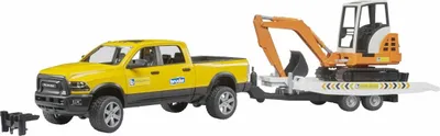 Immagine prodotto di Bruder Spielwaren GmbH & Co. KG RAM 2500 Power Wagon Service+Miniescavatore