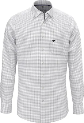 Produktbild von Fynch Hatton - Herren Oxford Hemd (10005500), Größe:4XL, Fynch Hatton farbe:Navy Check (5580)