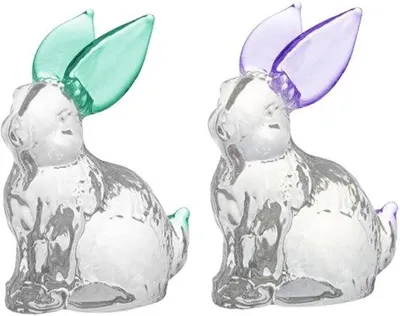 Produktbild von Kleines Kristall Kaninchen Figürchen Dekoration
