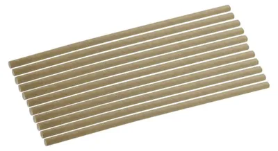 Image de Lot de 500 pailles en papier brun 21 cm Fackelmann Nature