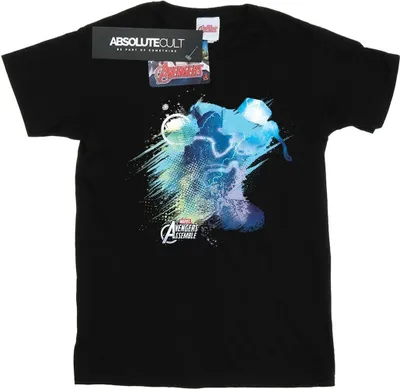 Produktbild von Marvel - T-Shirt für Herren BI5956 (XXL) (Schwarz)