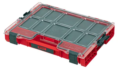 Zdjęcie produktu dla Qbrick System PRO 200 MFI RED ULTRA HD Organizer 452 x 358 x 79 mm 6 l sztaplowany IP54