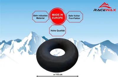 Obrázek produktu pro RaceWax 115cm truck SNOW TUBE sáně sněhová pneumatika kluzná pneumatika bob sáně pneumatika