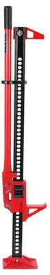 Produktbild von Farm Jack - High Lift Wagenheber - 84 cm Hubhöhe - 2,7 t Tragkraft - Schwerer Stahl - Offroad Bergungsheber für SUV, Jeep, Pickup - Rot