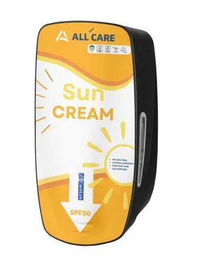 Sonnenschutzspender zur Wandmontage für 800 ml Sonnencreme
