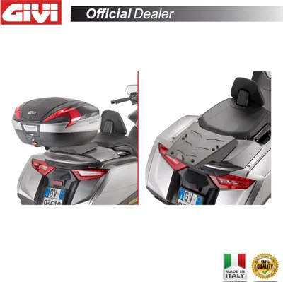 Obrázek produktu pro Portapacchi Monokey GIVI SRA1172 alluminio anodizzato con piastra