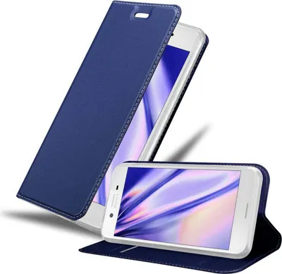 Immagine prodotto di Cadorabo custodia per cellulare per Sony Xperia X custodia protettiva in blu Cover Etui Book Case Booklet