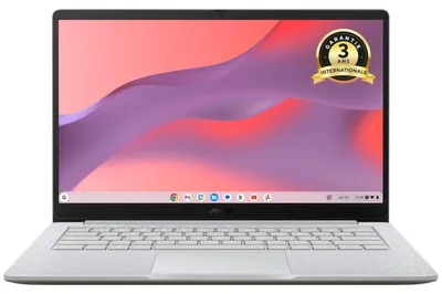 Immagine prodotto di ASUS Chromebook CX1405: laptop da 14 pollici con risoluzione FHD, processore Intel N50, 8 GB di RAM, 128 GB di memoria eMMC, sistema operativo Chrome OS, display IPS, Wi-Fi 6 e webcam 1080p