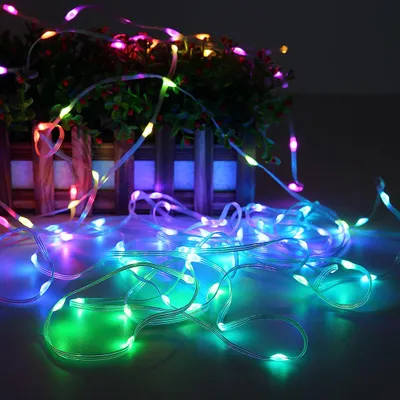 Immagine prodotto di Luci fiabesche a LED, cambiacolori RGB, USB-C, L 1000 cm
