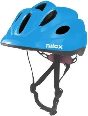 Zdjęcie produktu dla Nilox NXHELMETKIDBLUE, Kask zamkniety, Konstrukcja formy wtryskiwanej