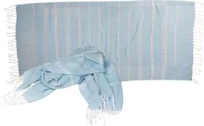 Produktbild von Strandtuch / 1,85m x 0,95m / Farbe: hellblau