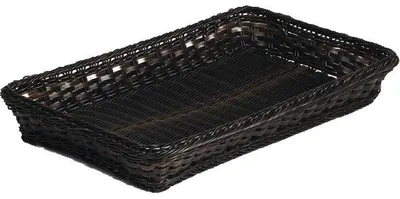 Produktbild von APS GN Line Korb, GN 2/3, braun/schwarz, Höhe: 105 mm, Länge: 365 mm