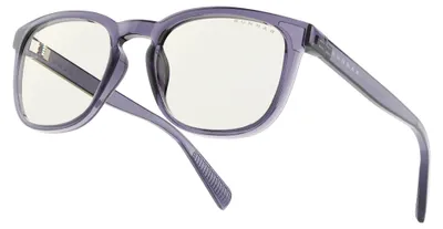 Productafbeelding van GUNNAR Gaming- en computerbril - Oakland - Framekleur: Crystal Dusk - Glassterkte: Helder (blokkeert 35% blauw licht en 100% UV-licht) - GUNNAR Focus - Blauwlichtfilterbril