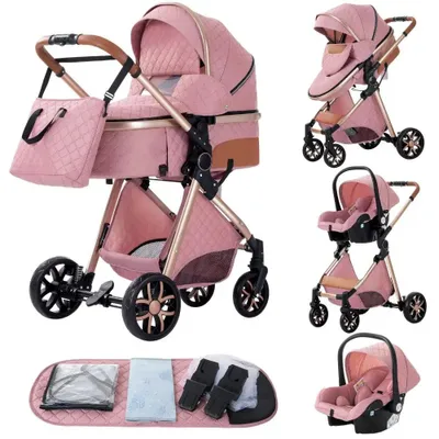 Immagine prodotto di Passeggino - Passeggino da viaggio - Passeggino 3 in 1 - Passeggini - Passeggino pieghevole da viaggio